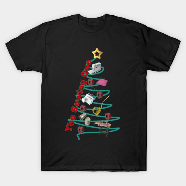 Sewing Xmas Tree T-Shirt by rturnbow